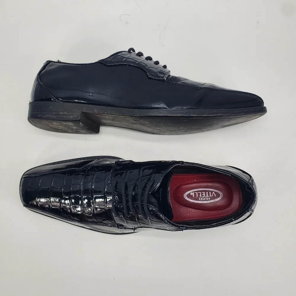Hugo Vitelli Dress Shoes Men’s 9M Black